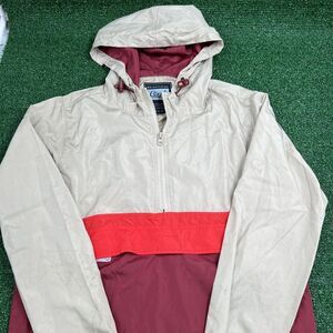 Beautiful Giant Lightweight‎ Pullover Jacket Half-Zip Packable Mens Size Small